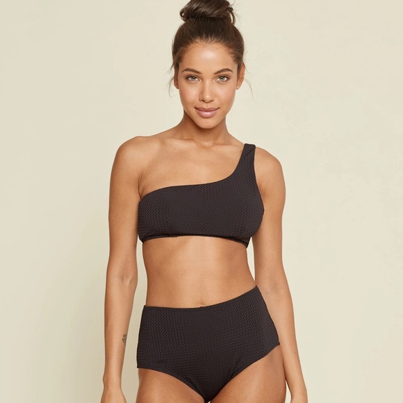 Andie Swim Andie Swim Wynwood Mesh Black Bikini Top Xxl Nwt Poshmark